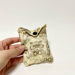 Cat Print foldable Shopping Bag Grocery Recycle Eco-friendly Tote